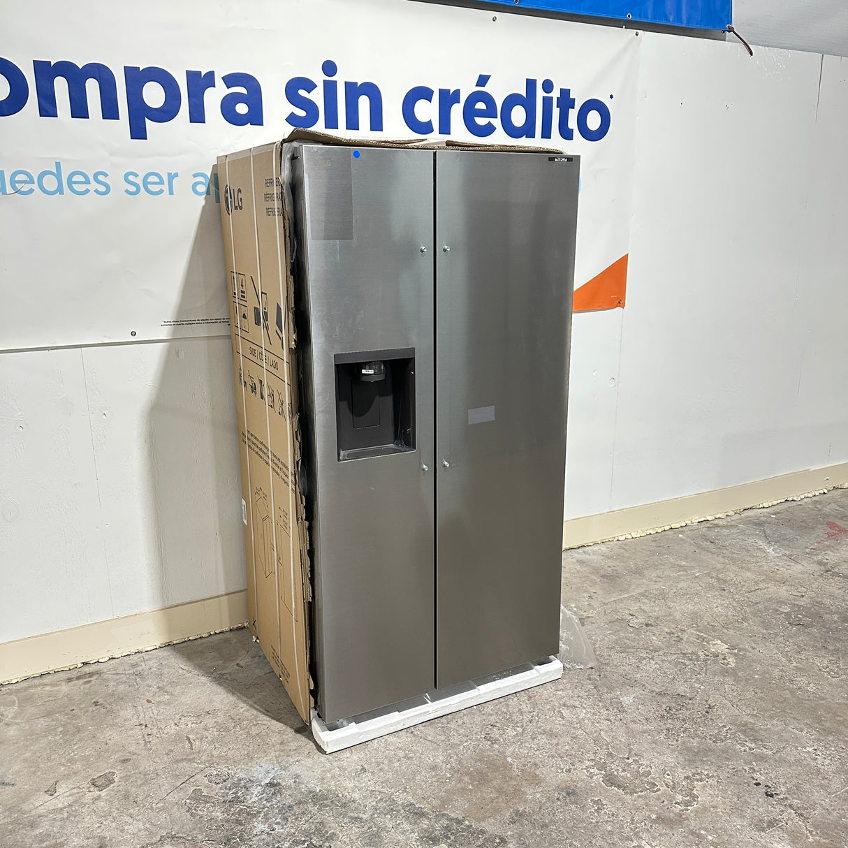 LG Side By Side Refrigerator