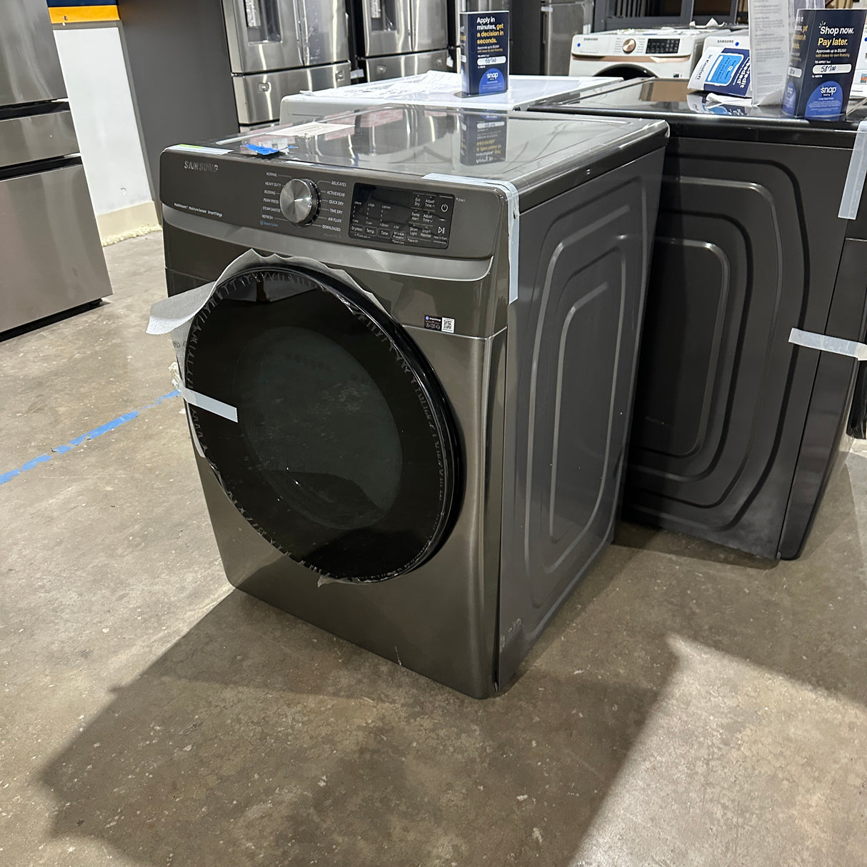 Samsung Champagne Gas Dryer