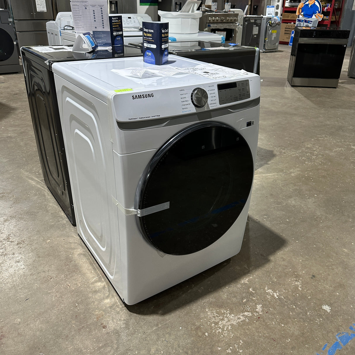 Samsung White Gas Dryer