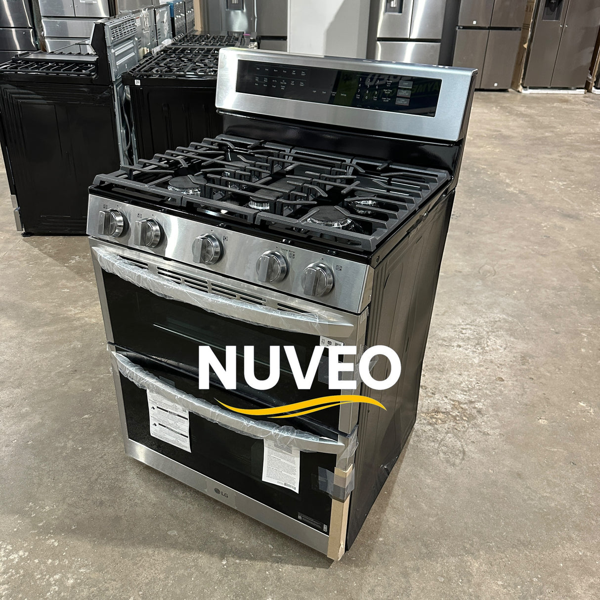 LG Double Oven Gas Stove