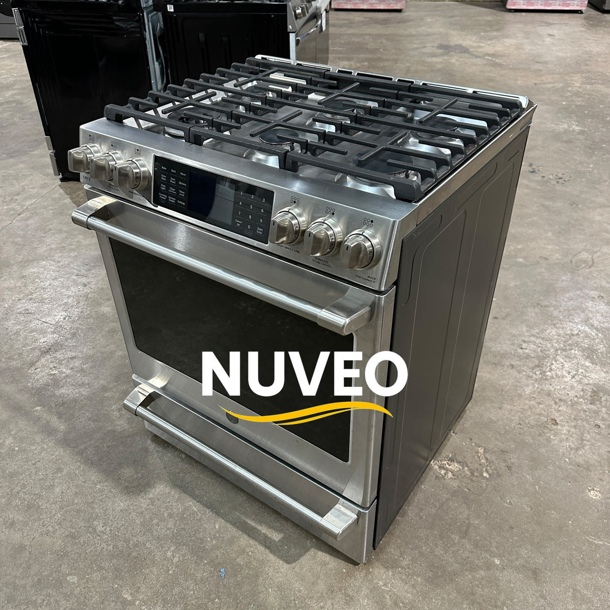 PreOwned GE Cafe Dual Fuel Gas/Electric Stove