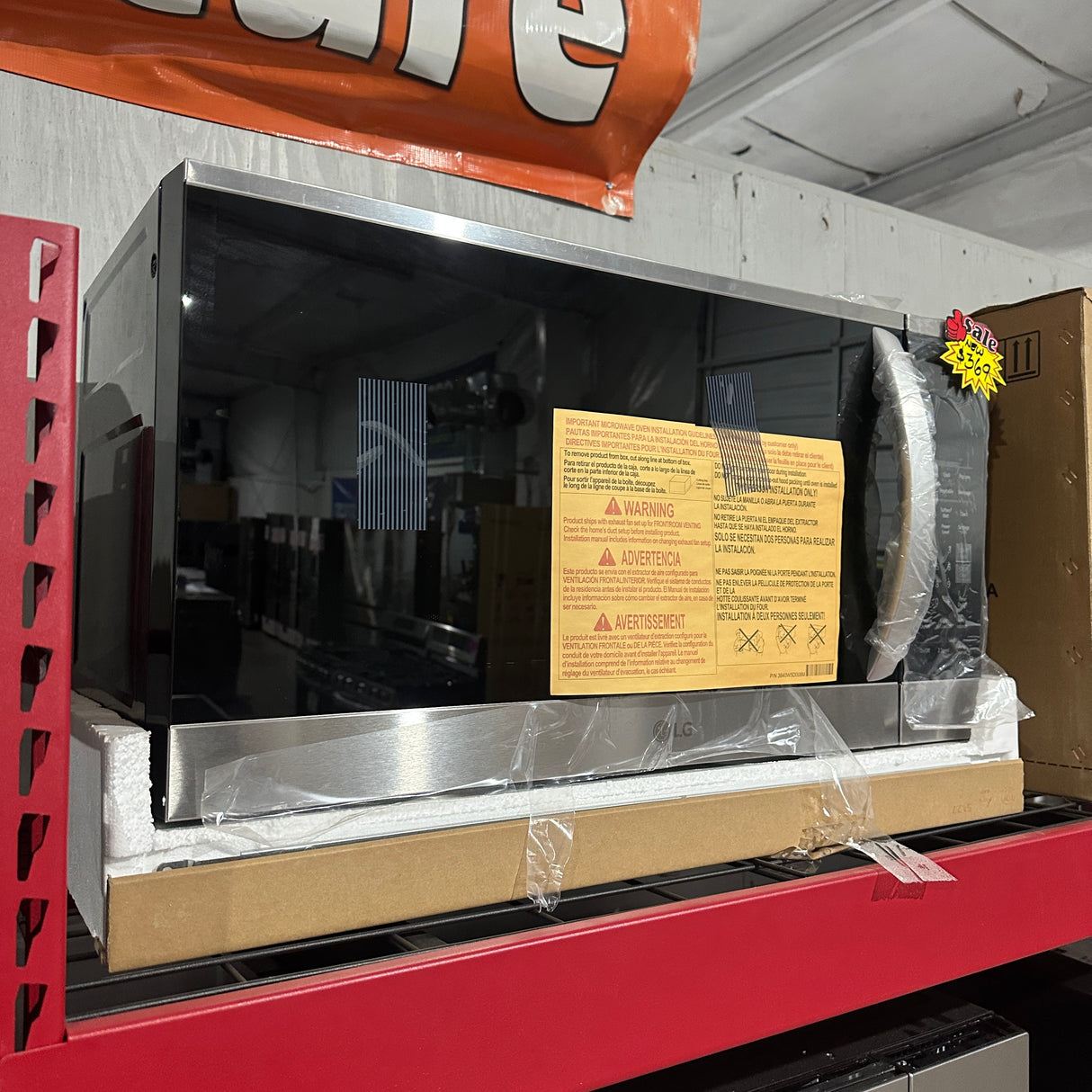 Lg Stainless Steel Microwave