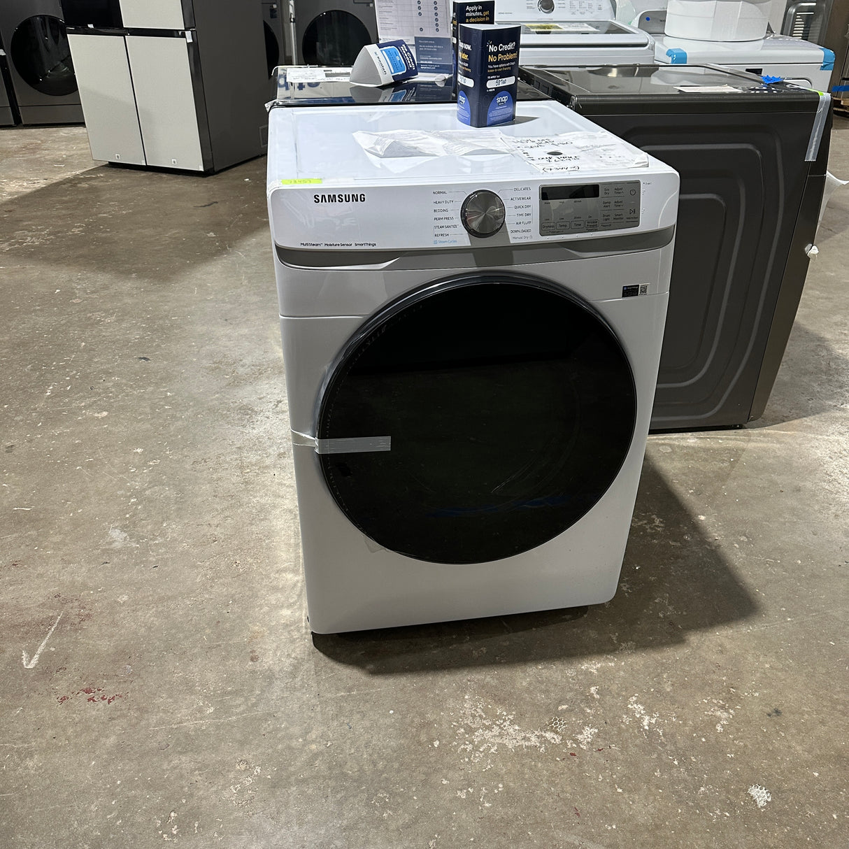 Samsung White Gas Dryer