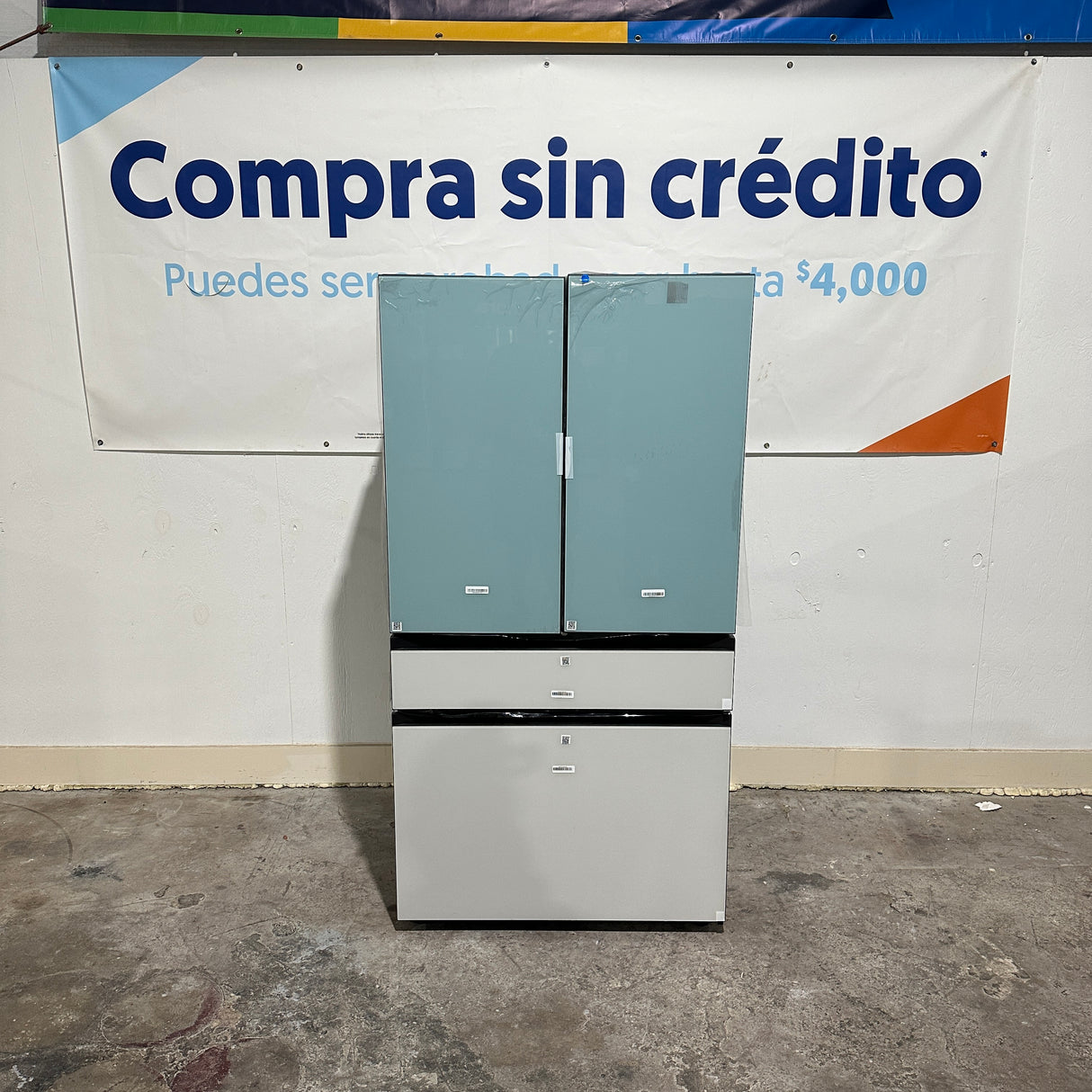 Samsung Bespoke Refrigerator - Morning Blue