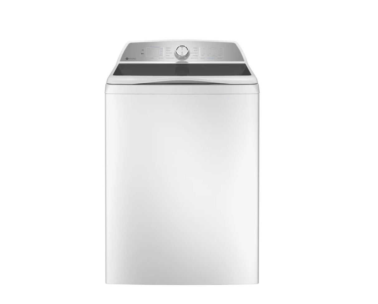 GE Profile™ Smart Top Load Washer & 7.4 Cu. Ft. electric Dryer Laundry Set with SmartHQ™ PTW605BSR1WS / PTD60GBSRWS