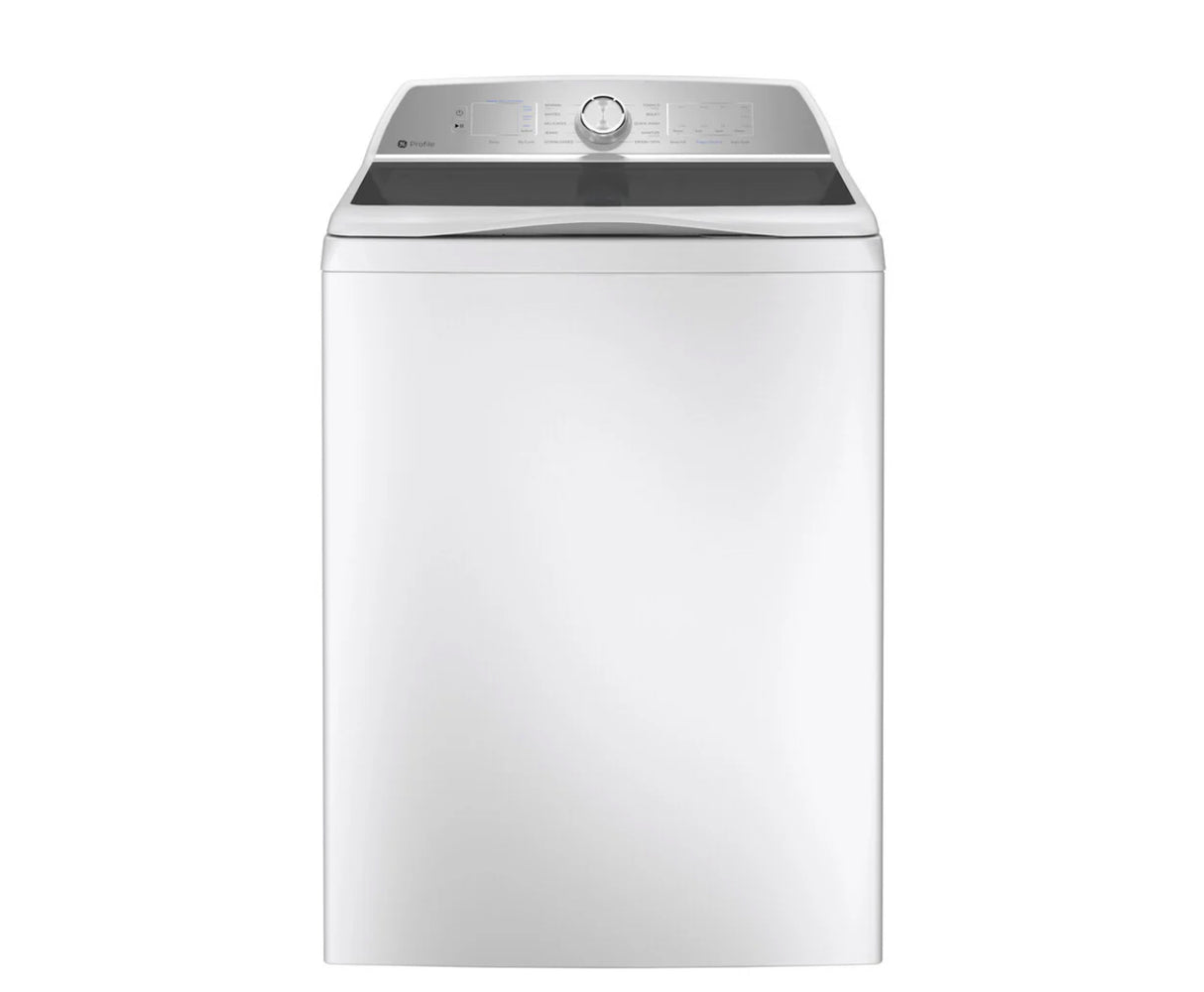 GE Profile™ Smart Top Load Washer & 7.4 Cu. Ft. Electric Dryer Laundry Set with SmartHQ™ PTW600BSR1WS / PTD60GBSRWS