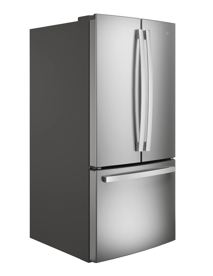 GE® 24.8 Cu. Ft. French Door Refrigerator with Internal Water Dispenser GNE25JYKFS – Fingerprint Resistant Stainless Steel