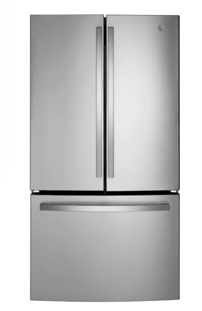 GE® 27.0 Cu. Ft. French Door Refrigerator with Internal Water Dispenser GNE27JYMFS – Fingerprint Resistant Stainless Steel