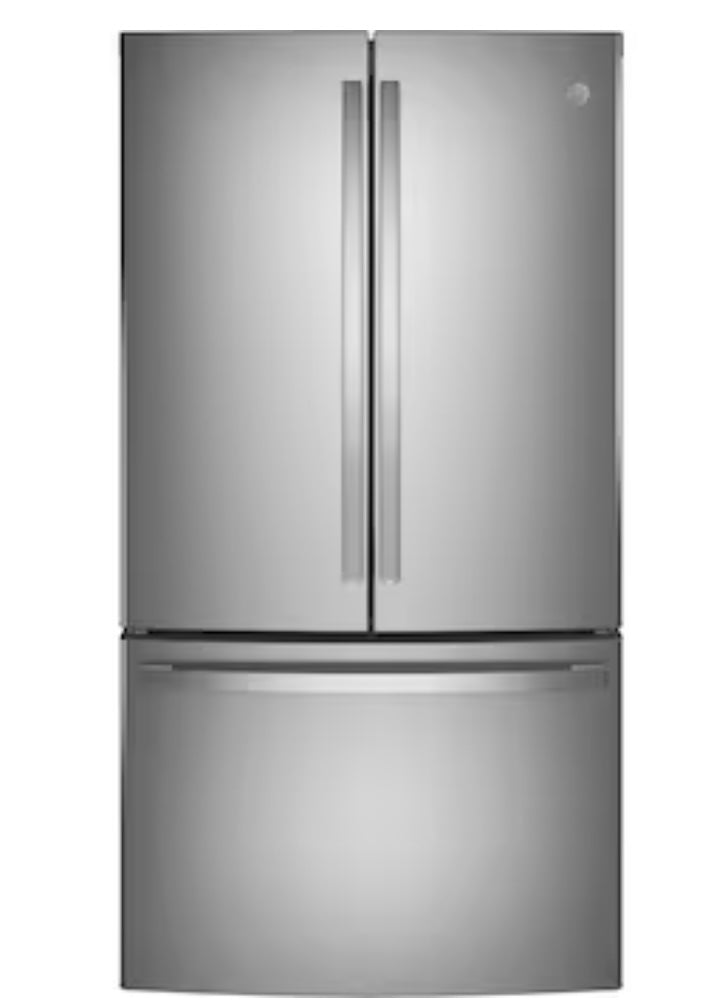 GE® 28.7 Cu. Ft. French Door Refrigerator with Internal Water Dispenser GNE29GYNFS – Fingerprint Resistant Stainless Steel