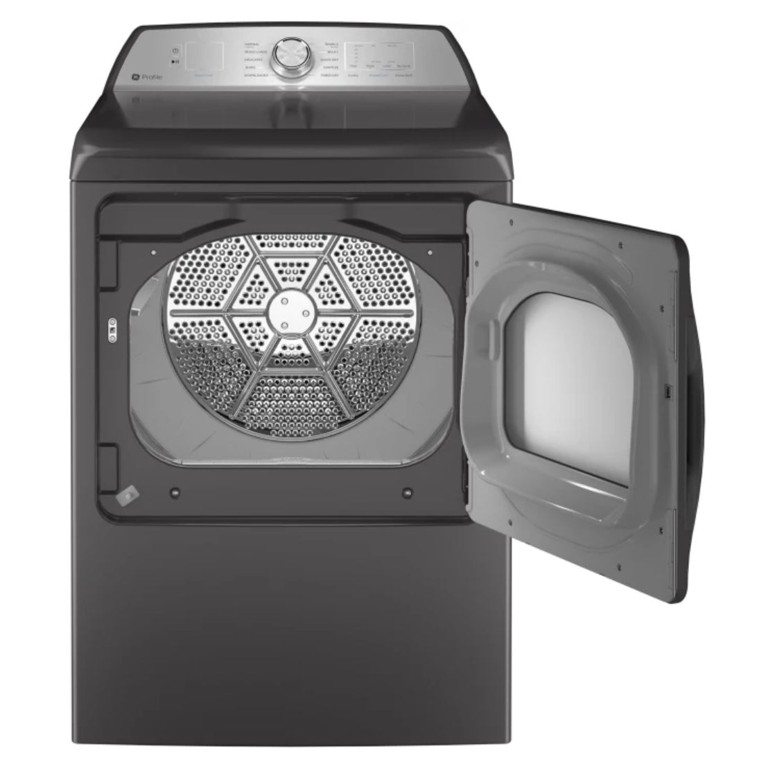 GE Profile™ 7.4 Cu. Ft. Electric Dryer with Steam Cycle PTD60EBPRDG – Carbon Graphite