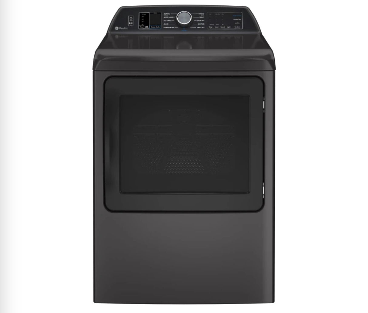 GE Profile™ 7.4 Cu. Ft. Smart Electric Dryer with Steam Cycle PTD70EBPTDG – Carbon Graphite