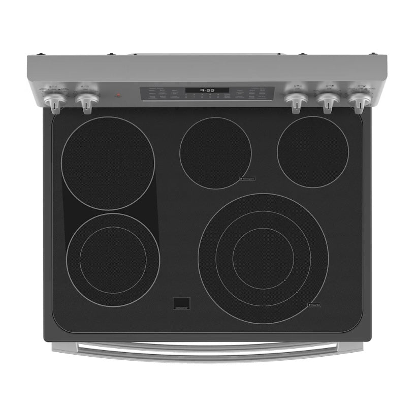 GE Profile™ 30" Free-Standing Electric Range with Convection Oven PB965YPFS – Fingerprint Resistant Stainless Steel
