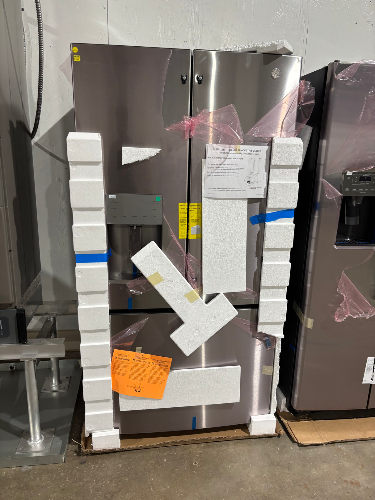 GE Profile Freestanding French 3-Door Refrigerator