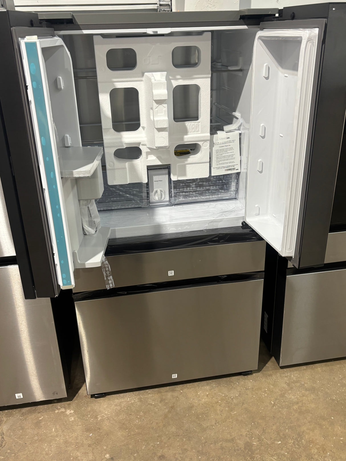 Samsung Bespoke Standard-Depth Inner Beverage Center French Door Refrigerator