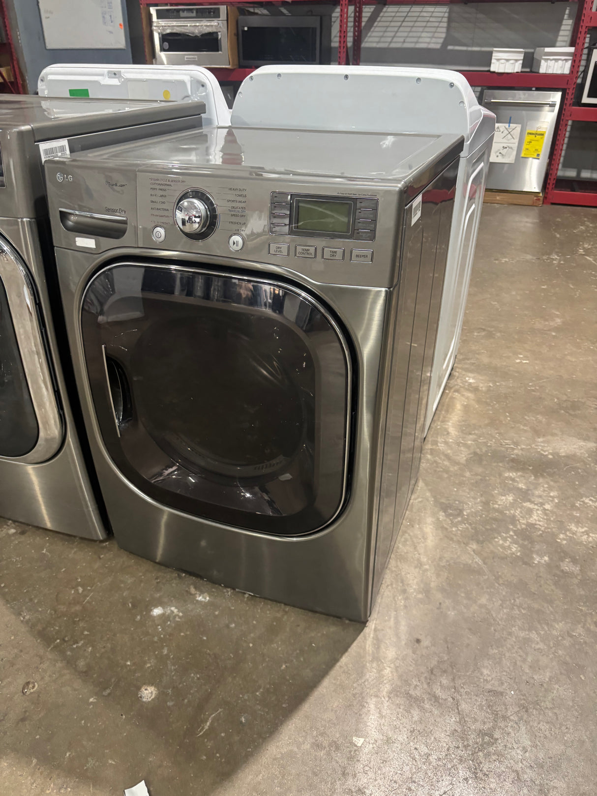 LG Large capacity Gas dryer sensor dry (used)