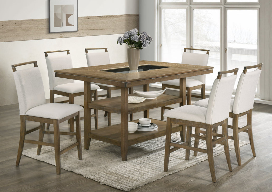 Tommy20 - Counter Height Table & 6 Chairs Set