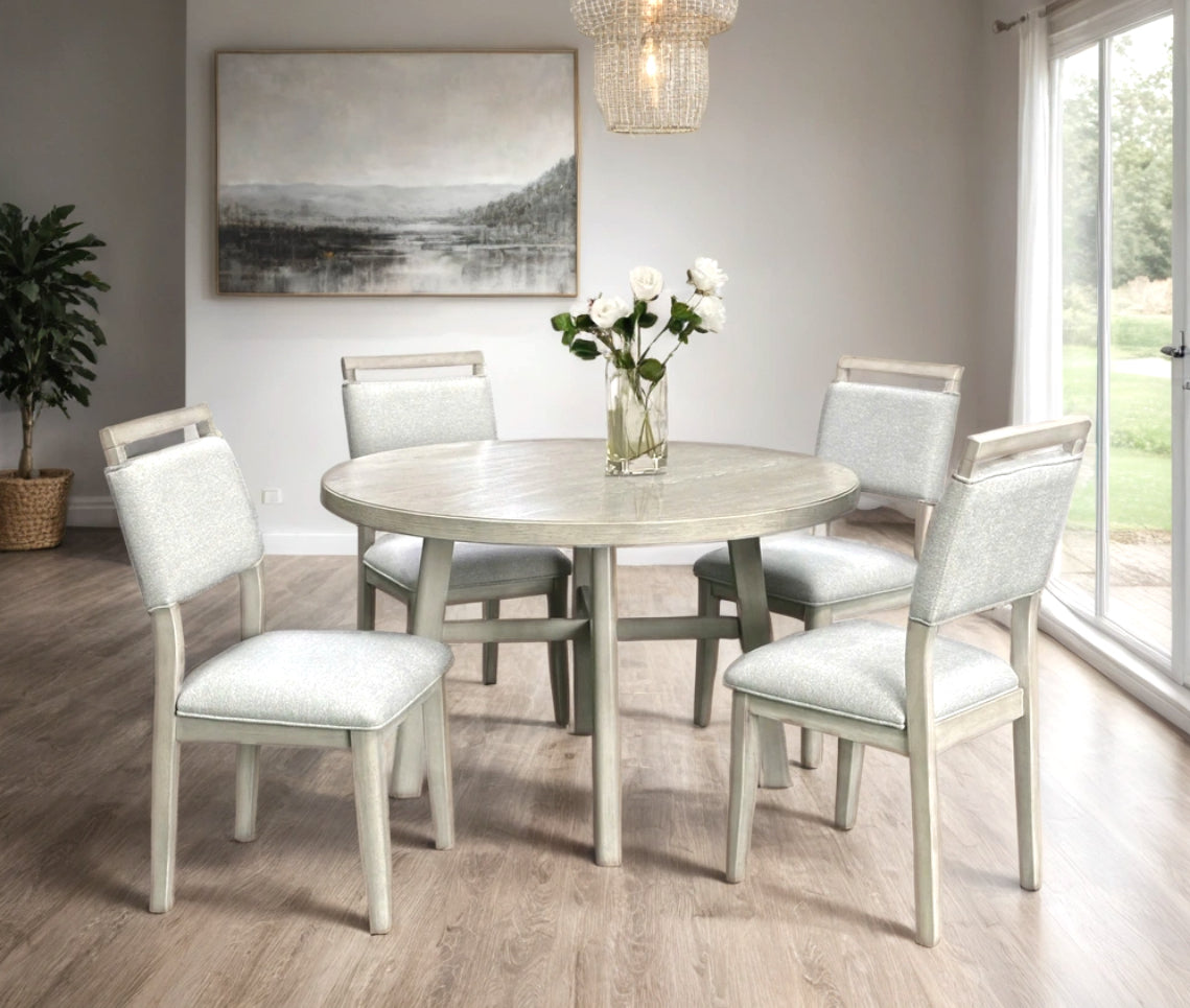 D2400 Dining Table + 4 Chair Set