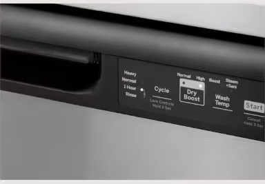 GE 24” Built-In Tall Tub Dishwasher with Sanitize, Dry Boost & 55 dBA Quiet Operation GDF535PSR7SS – Stainless Steel Dishwasher