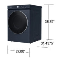 Samsung Bespoke AI 7.6 Cu. Ft. Front Load Electric Dryer with Super Speed Dry & AI OptiDry™ DVE53BB8900DA3 – Smart High Efficiency Dryer