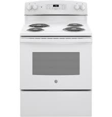 30 in. 4 Burner Element Free-Standing Electric Range in White