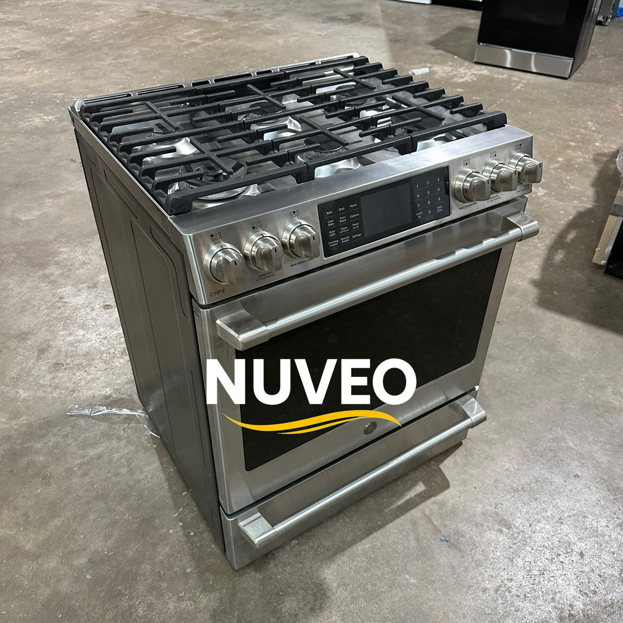 PreOwned GE Cafe Dual Fuel Gas/Electric Stove