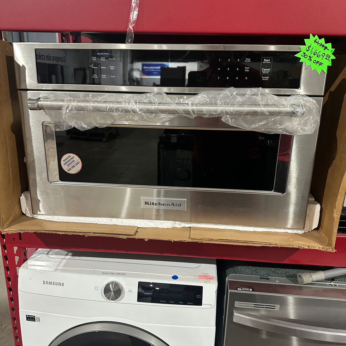 Kitchen Aid Microwave Oven xL