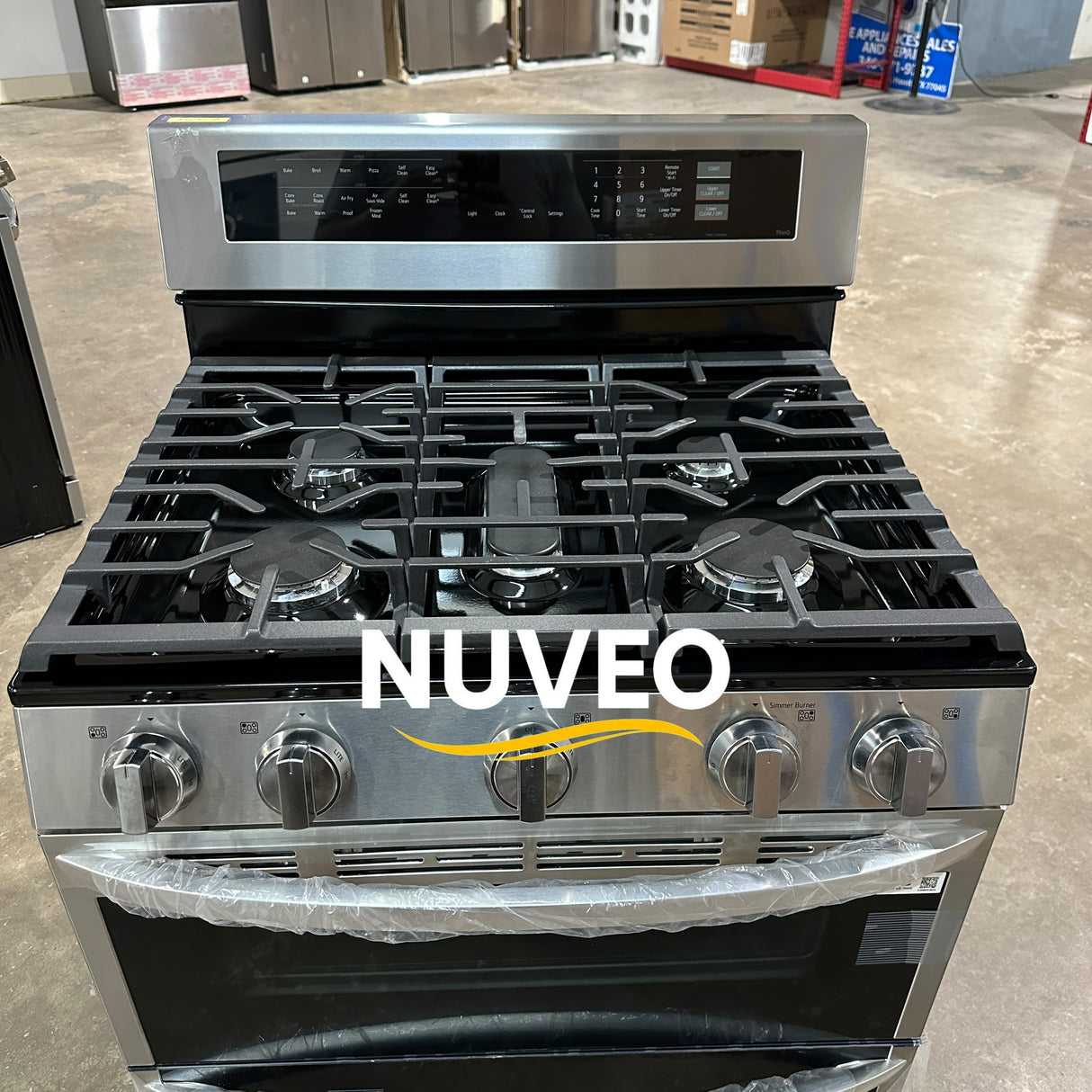 LG Double Oven Gas Stove