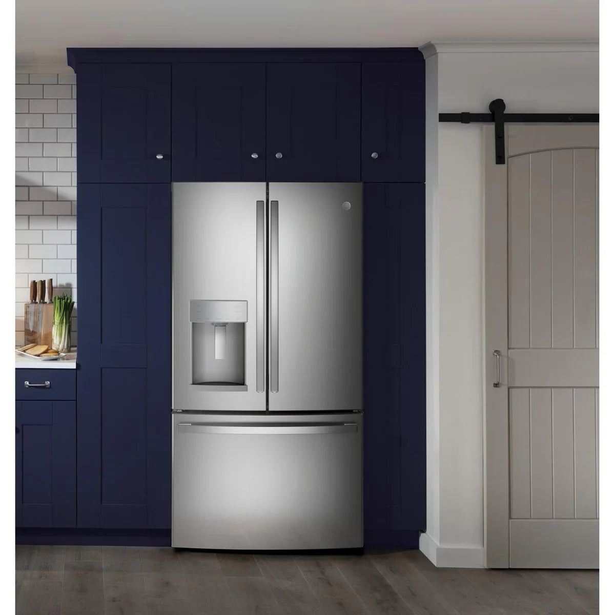 GE Profile Freestanding French 3-Door Refrigerator