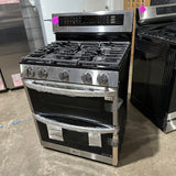 Lg Stainless Steel Gas Range 5 burner With Double Oven
