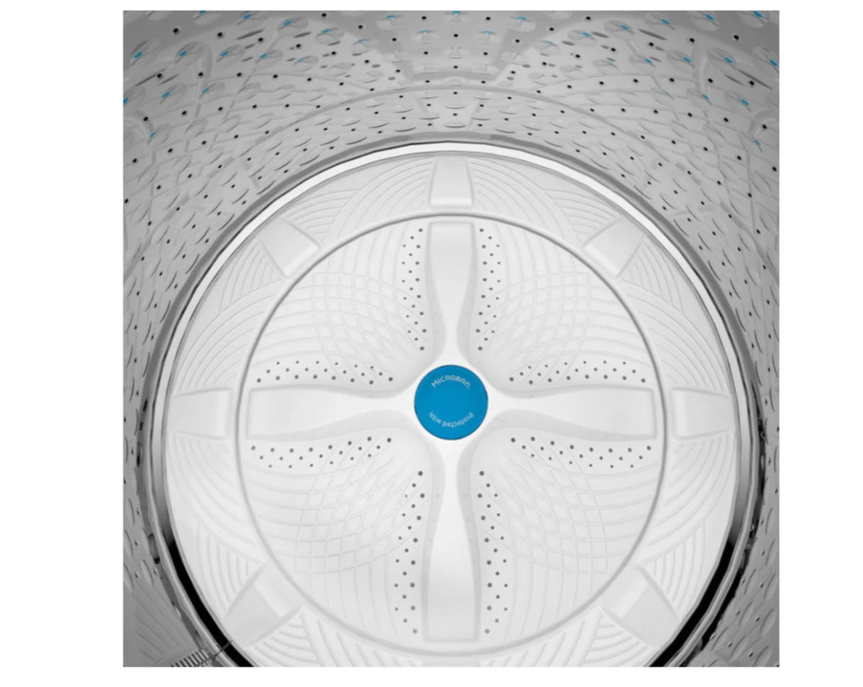 GE Profile™ Smart Top Load Washer & 7.4 Cu. Ft. Electric Dryer Laundry Set with SmartHQ™ PTW600BSR1WS / PTD60GBSRWS