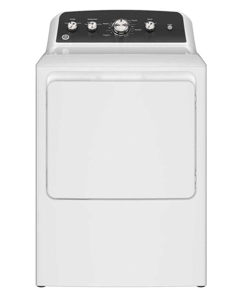 GE 4.5 Cu. Ft. Top Load Washer & 7.2 Cu. Ft. Electric Dryer Laundry Set GTW485ASW0WB / GTD48EASWWBV