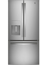 GE® 23.7 Cu. Ft. French Door Refrigerator with Ice Maker & Fingerprint Resistant Stainless Steel GFE24JYKFS – ENERGY STAR® Refrigerator