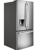 GE® 23.7 Cu. Ft. French Door Refrigerator with Ice Maker & Fingerprint Resistant Stainless Steel GFE24JYKFS – ENERGY STAR® Refrigerator
