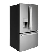 GE® 25.6 Cu. Ft. French Door Refrigerator with Ice & Water Dispenser GFE26JYMFS – Fingerprint Resistant Stainless Steel