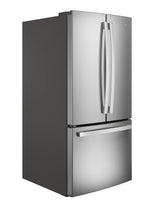 GE® 24.8 Cu. Ft. French Door Refrigerator with Internal Water Dispenser GNE25JYKFS – Fingerprint Resistant Stainless Steel