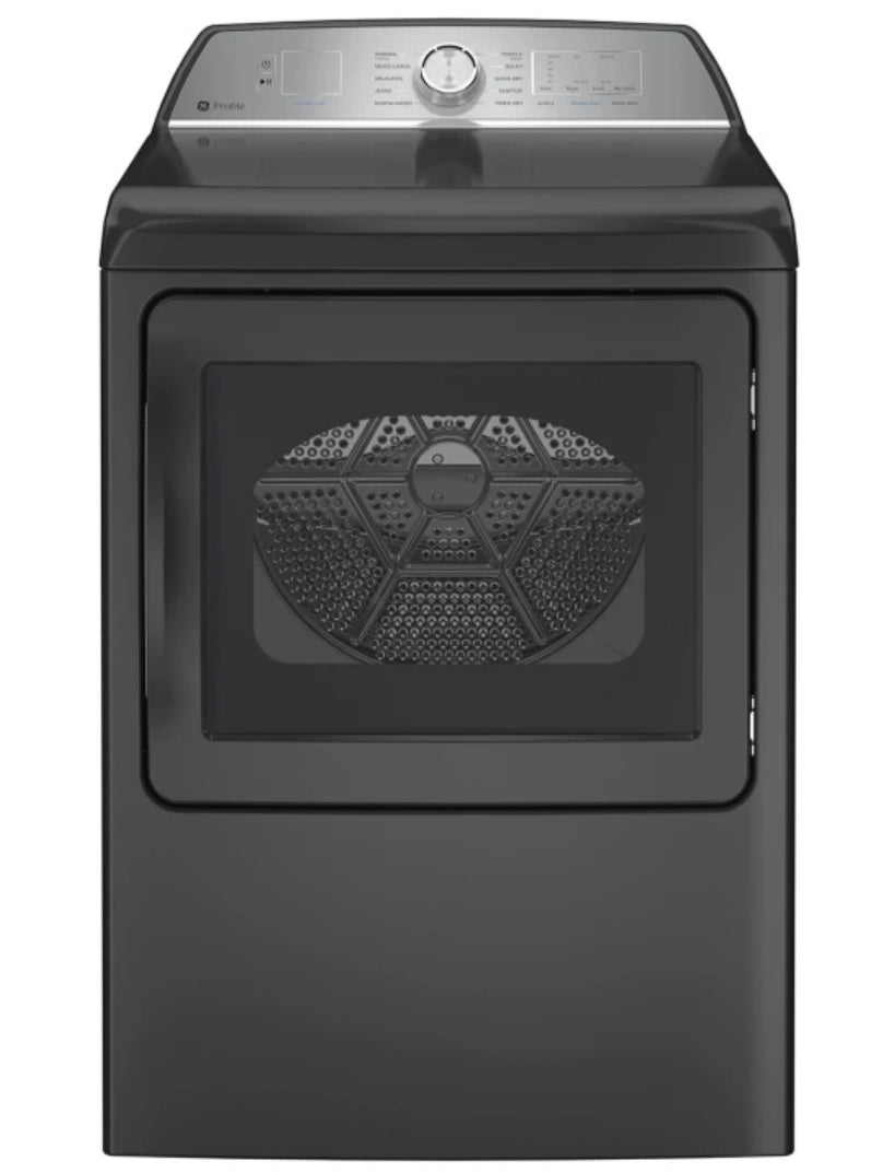 GE Profile™ 7.4 Cu. Ft. Electric Dryer with Steam Cycle PTD60EBPRDG – Carbon Graphite