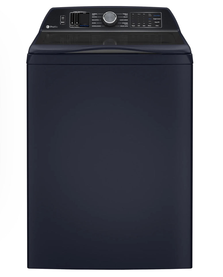 GE Profile™ 5.3 Cu. Ft. Smart Top Load Washer with SmartDispense PTW800BPWRS – Sapphire Blue