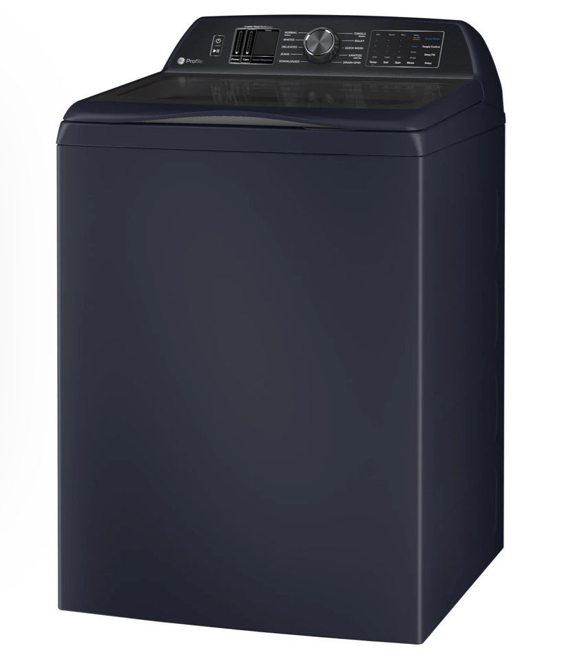 GE Profile™ 5.3 Cu. Ft. Smart Top Load Washer with SmartDispense PTW800BPWRS – Sapphire Blue