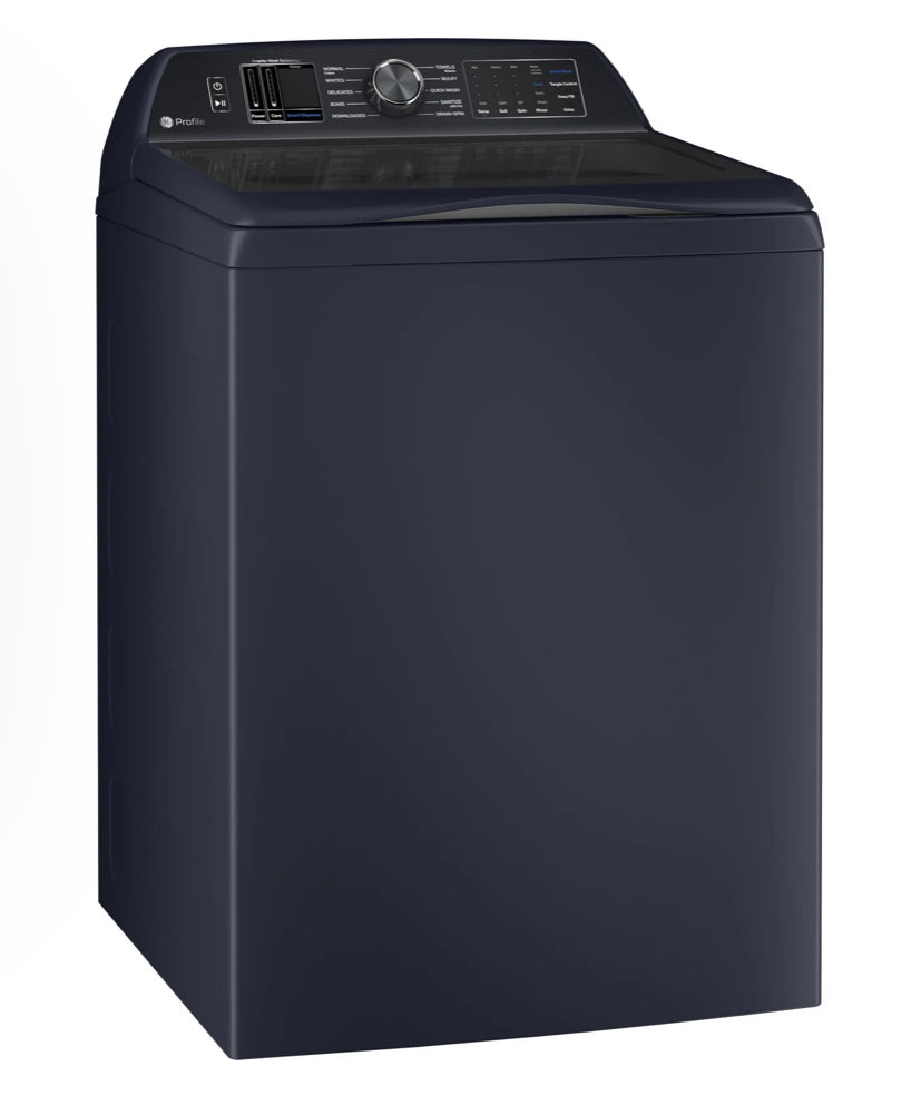 GE Profile™ 5.3 Cu. Ft. Smart Top Load Washer with SmartDispense PTW800BPWRS – Sapphire Blue