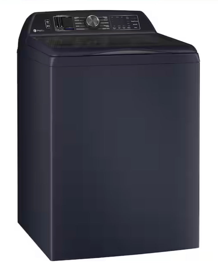 GE Profile™ Smart Washer & Electric Dryer Laundry Pair PTW800BPWRS & PTD80EBPTRS – Sapphire Blue