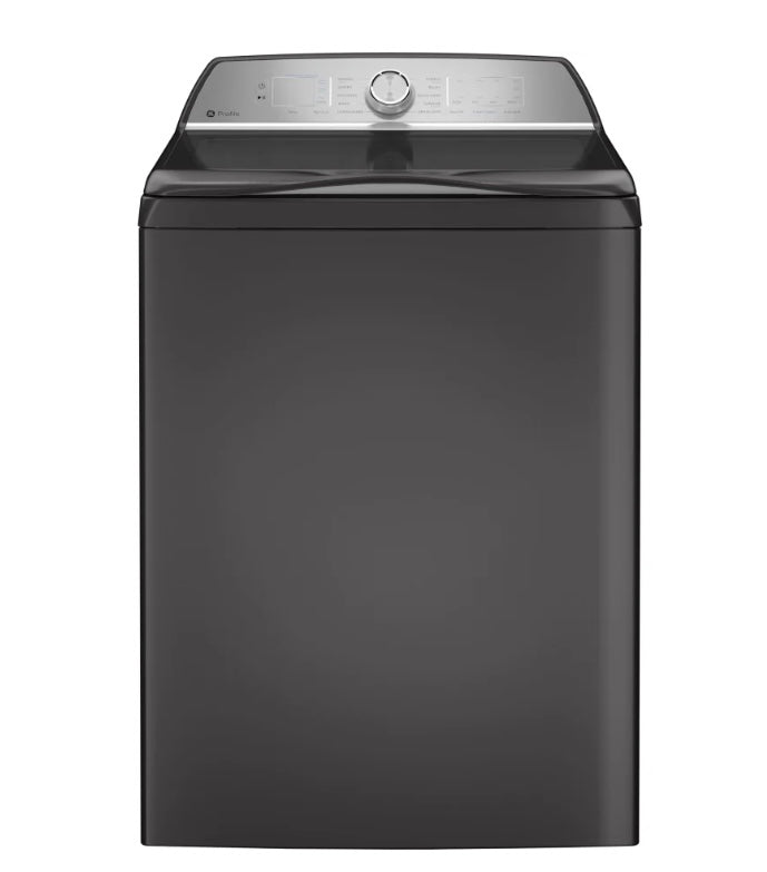 GE Profile™ Top Load Washer & Electric Dryer Laundry Pair PTW605BPRDG & PTD60EBPRDG – Carbon Graphite