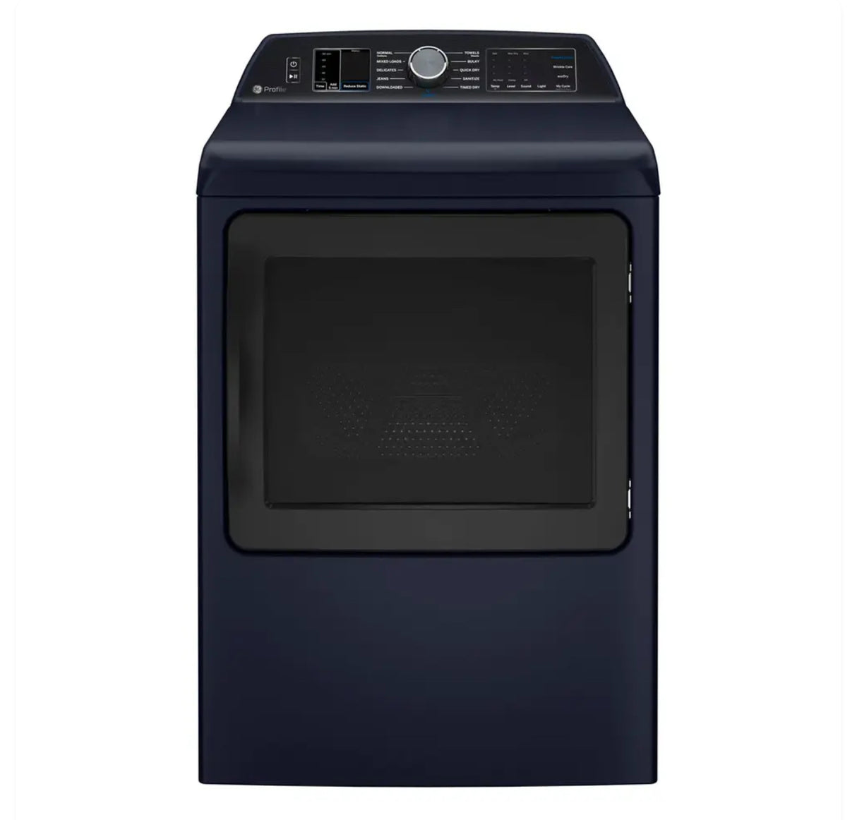 GE Profile™ Smart Washer & Gas Dryer Laundry Pair PTW800BPWRS & PTD80GBPTRS – Sapphire Blue