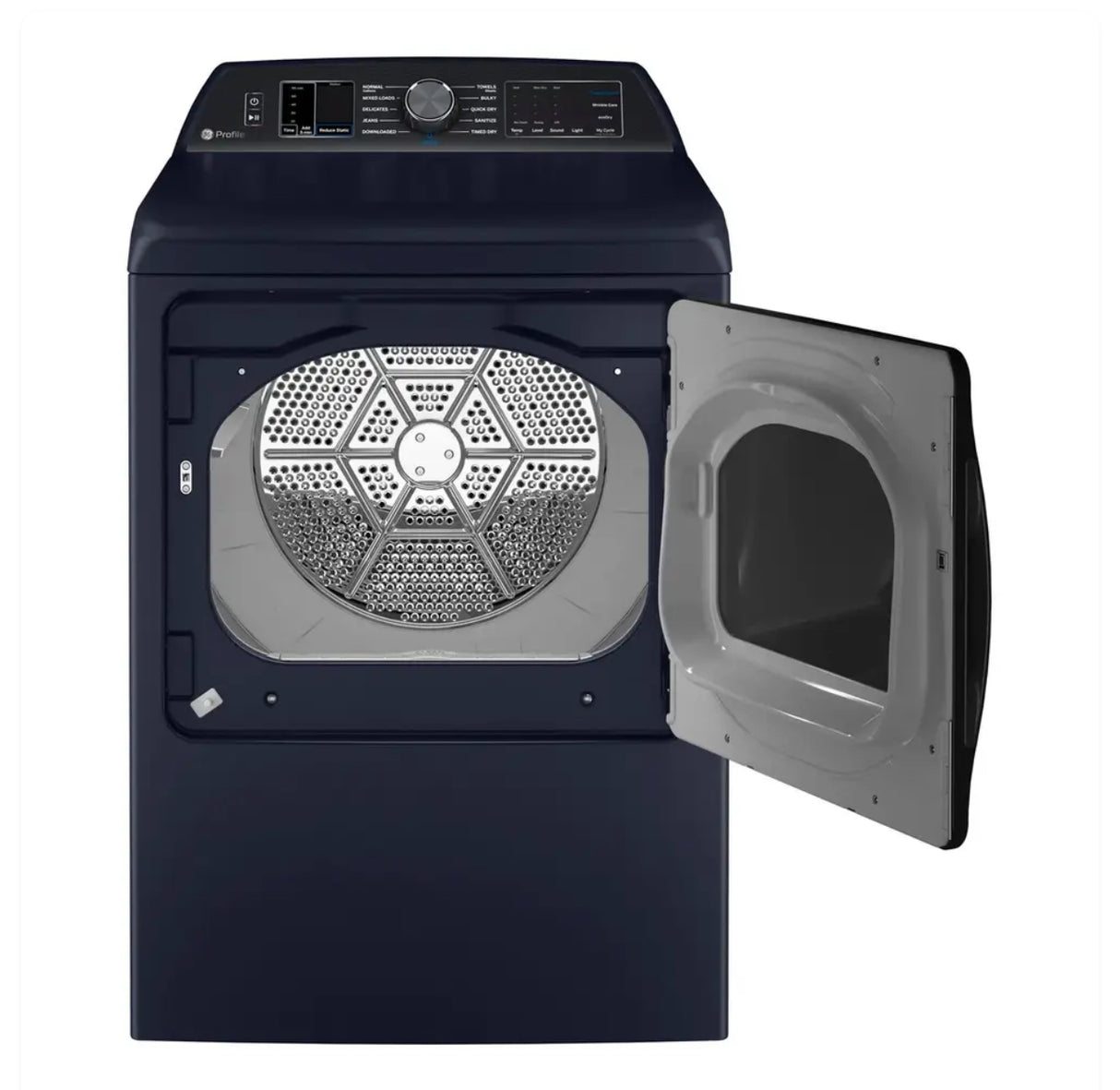 GE Profile™ Smart Washer & Gas Dryer Laundry Pair PTW800BPWRS & PTD80GBPTRS – Sapphire Blue