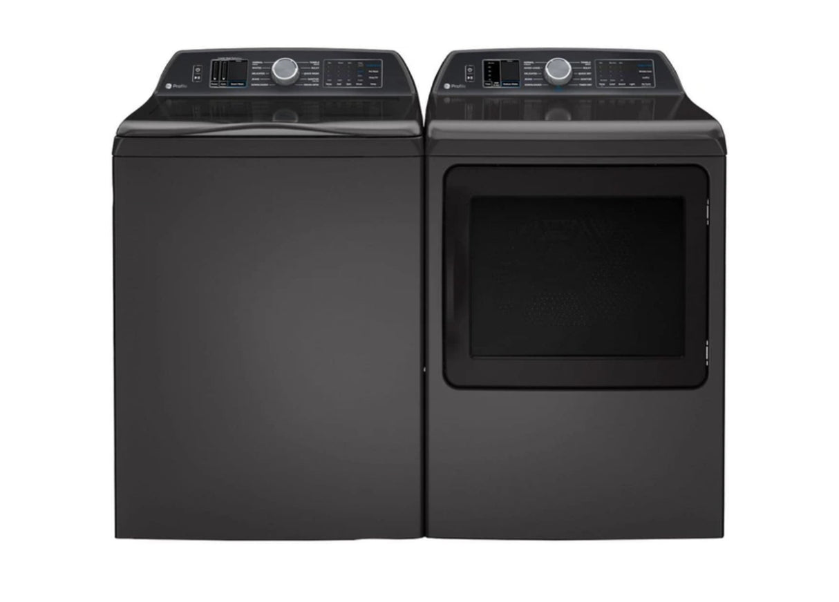 GE Profile™ Smart Washer & Electric Dryer Laundry Pair PTW705BPTDG & PTD70EBPTDG – Carbon Graphite