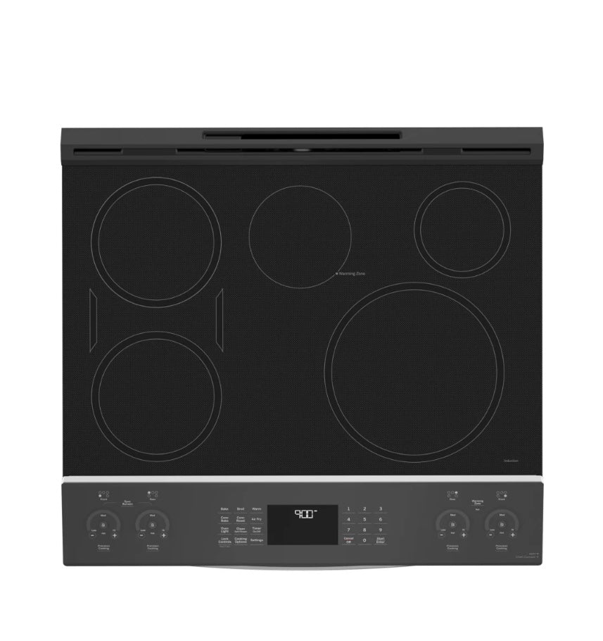 GE Profile™ 30" Smart Slide-In Induction Range with Convection Oven PHS930YPFS – Fingerprint Resistant Stainless Steel
