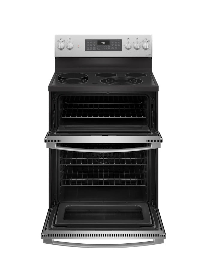 GE Profile™ 30" Free-Standing Electric Range with Convection Oven PB965YPFS – Fingerprint Resistant Stainless Steel