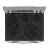 GE Profile™ 30" Free-Standing Electric Range with Convection Oven PB965YPFS – Fingerprint Resistant Stainless Steel