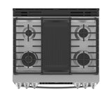 GE Profile™ 30" Smart Dual-Fuel Slide-In Range with Convection Oven P2S930YPFS – Fingerprint Resistant Stainless Steel