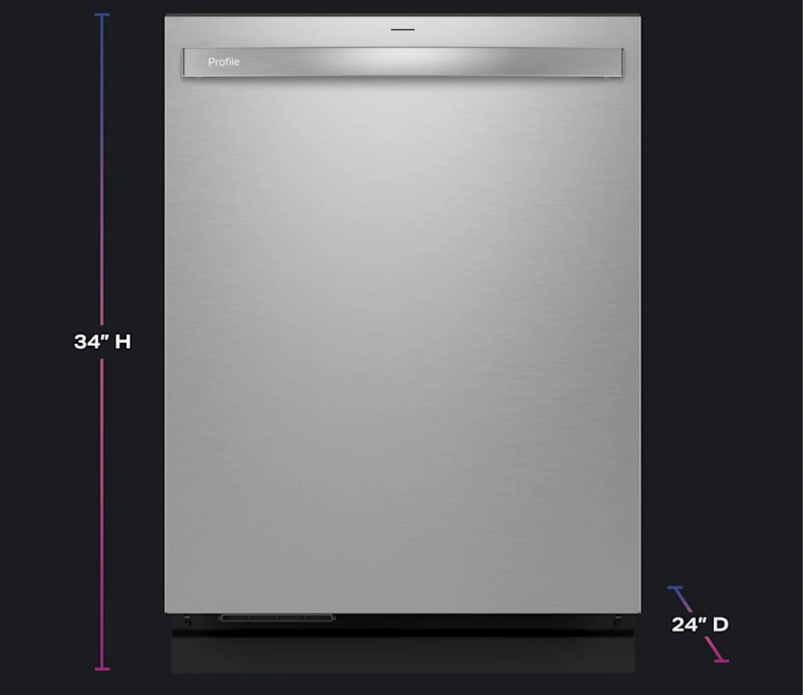GE Profile™ Smart Top Control Dishwasher PDT755SYVFS – Fingerprint Resistant Stainless Steel