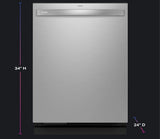 GE Profile™ Smart Top Control Dishwasher PDT755SYVFS – Fingerprint Resistant Stainless Steel